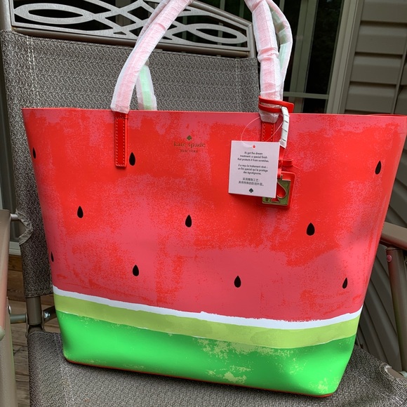 kate spade Handbags - Authentic Kate Spade leather watermelon open tote